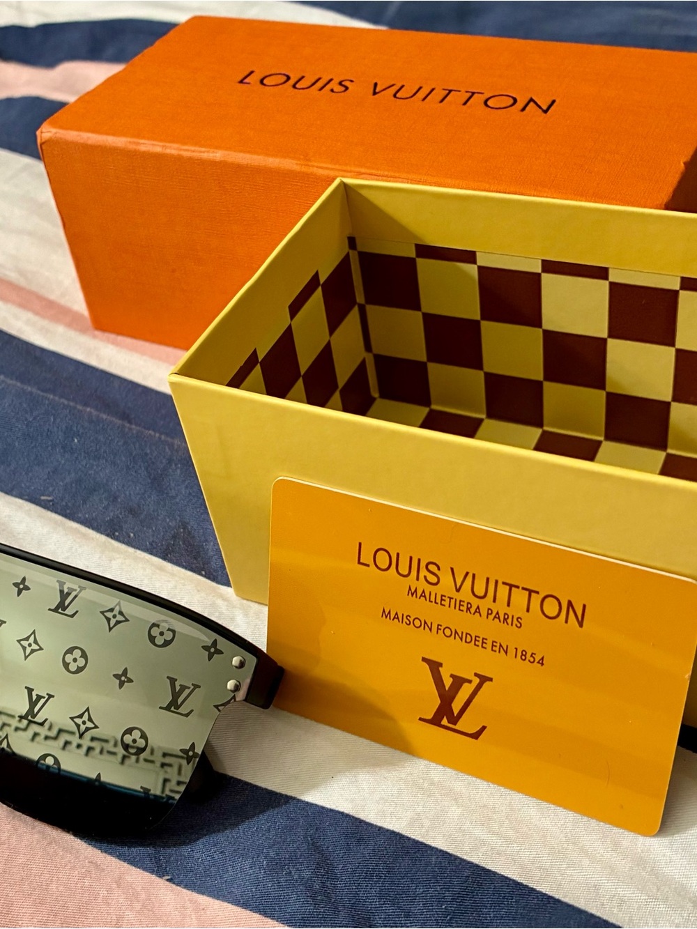 Designer Sunglasses - Yellow/Orange Accents